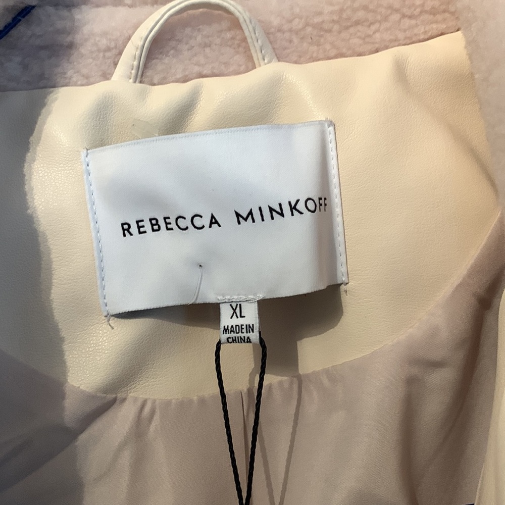 Rebecca Minkoff all wool Sherpa teddy Harley coat. Retail348‎ . NWT - Picture 2 of 8